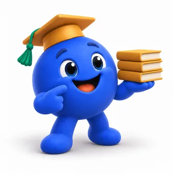 The CampusOne mascot carrying a neat stack of textbooks